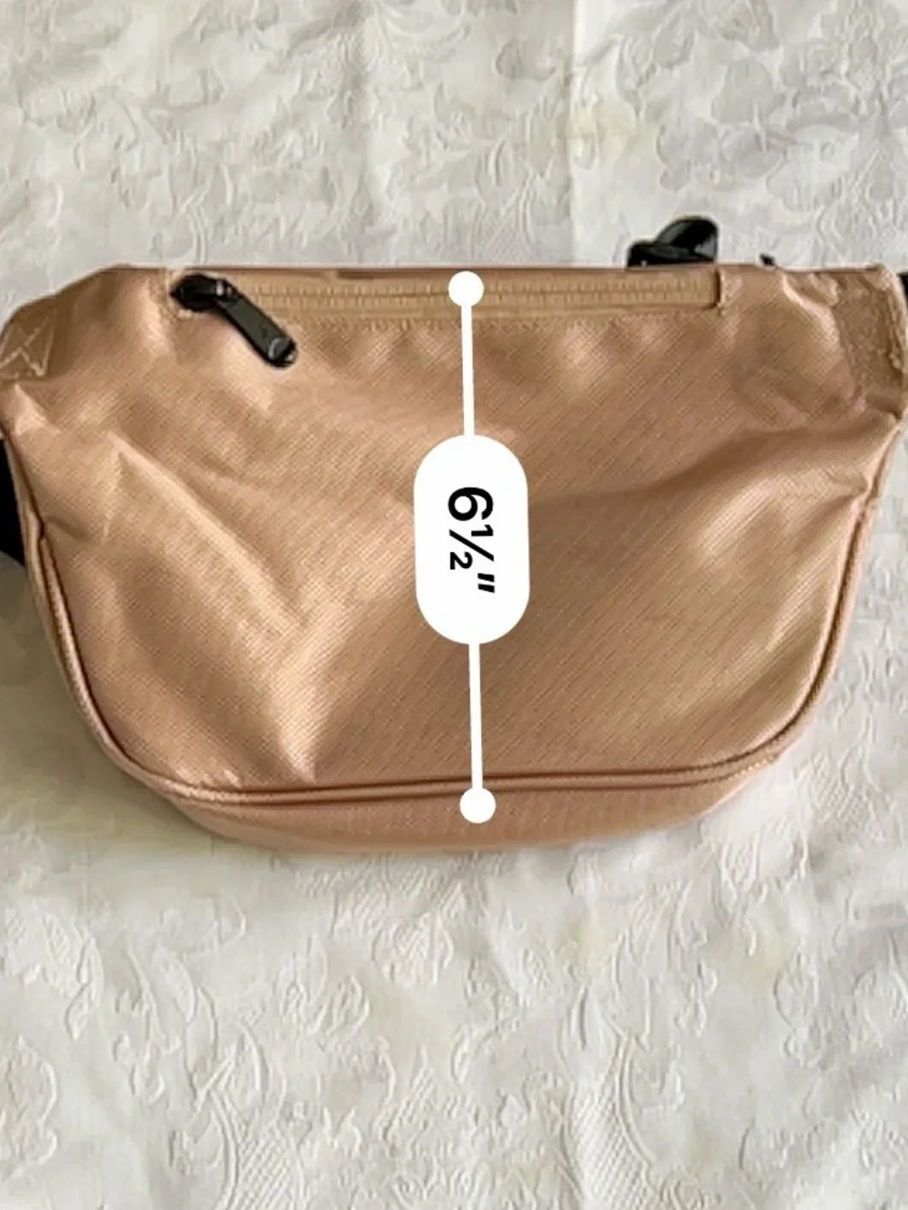 Jordan Rose Gold and Black Waist Pack UNISEX